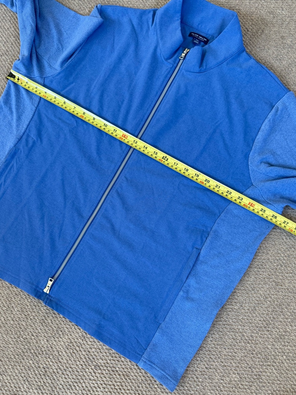 Peter Millar Men’s Solstice Performance Hybrid Full-Zip Cardigan Golf Jacket XXL - Picture 7 of 11